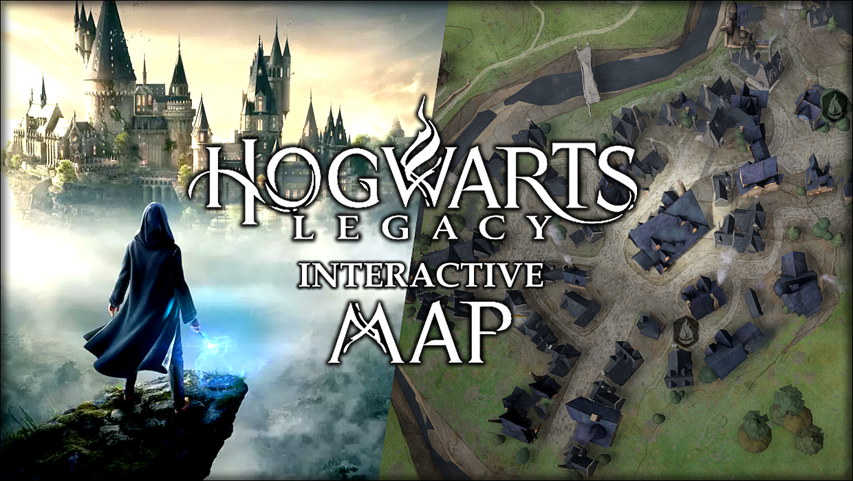Hogwarts Legacy World Map